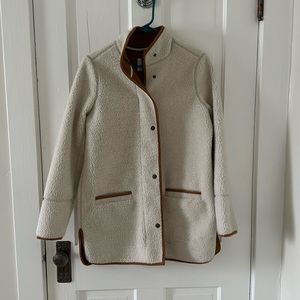 Oversized old navy Sherpa jacket